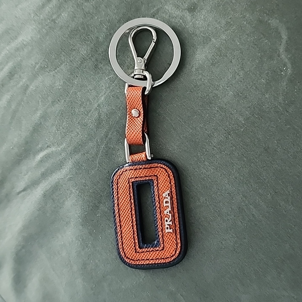 Prada leather Keychain